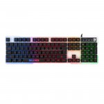 SADES QINGYU 7 Colors Backlight 104 Keys USB Gamin...